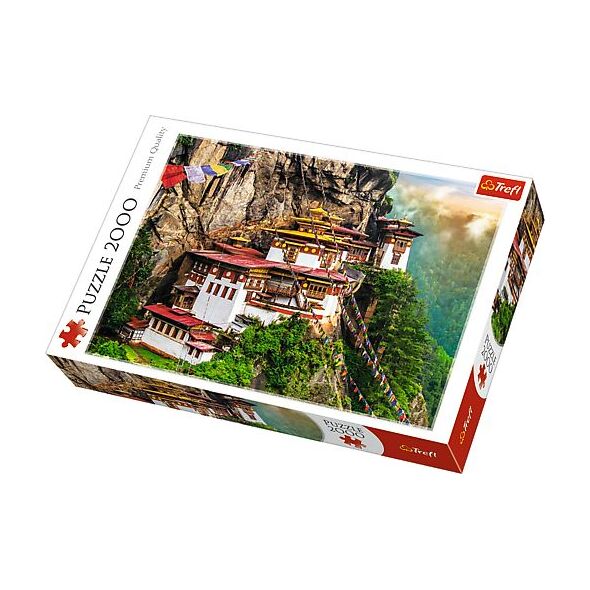 Trefl Puzzle 2000el Tygrysie gniazdo, Bhutan (27092)