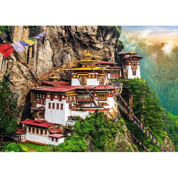 Trefl Puzzle 2000el Tygrysie gniazdo, Bhutan (27092)