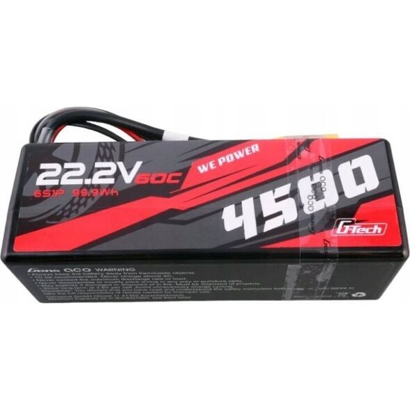 Gens Ace Akumulator Gens ace G-Tech 4500mAh 6S1P 22.2V 60C HardCase RC car Lipo  14#