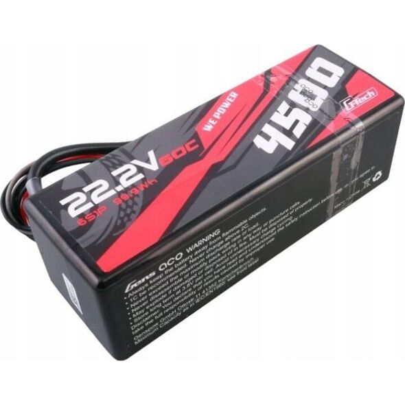 Gens Ace Akumulator Gens ace G-Tech 4500mAh 6S1P 22.2V 60C HardCase RC car Lipo  14#