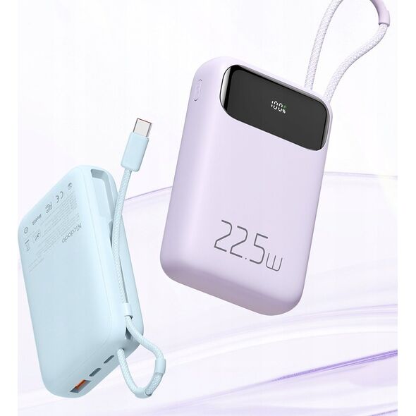 Powerbank Mcdodo MCDODO POWERBANK 10000MAH Z WYŚWIETLACZEM 3X USB USB-C 22,5W + KABEL USB-C