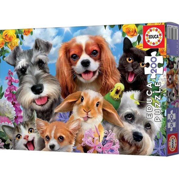 Ravensburger Puzzle 200 Zwierzęta domowe G3