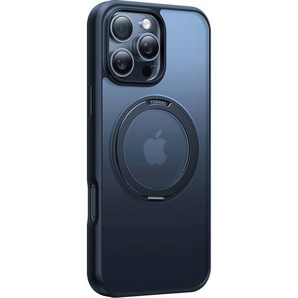 Torras Etui Torras Ostand Pro dla iPhone 16 ProMax (Czarne)