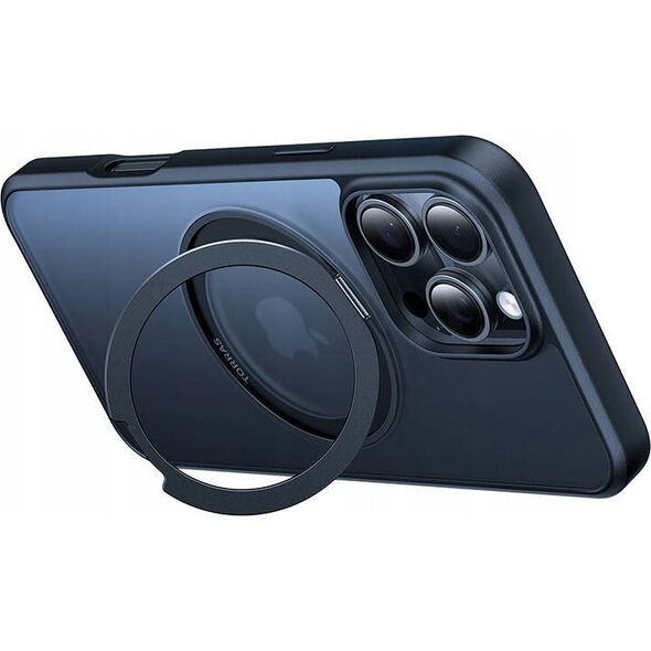 Torras Etui Torras Ostand Pro dla iPhone 16 ProMax (Czarne)