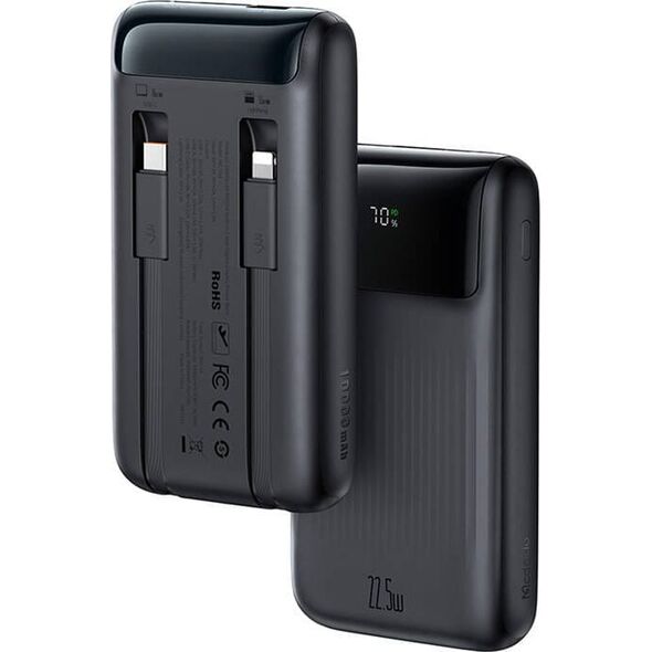 Powerbank Mcdodo Power Bank Mcdodo MC-0241 Digital Dis 10000mAh, 22,5W (czarny)