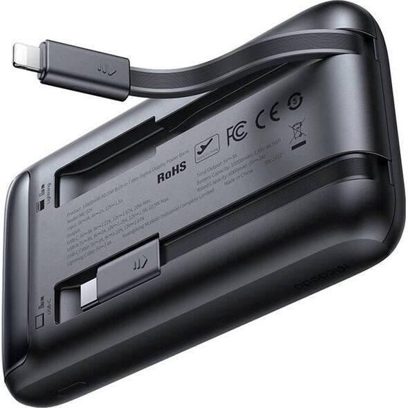 Powerbank Mcdodo Power Bank Mcdodo MC-0241 Digital Dis 10000mAh, 22,5W (czarny)