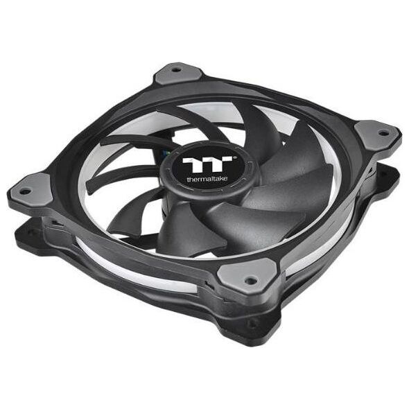 Wentylator Thermaltake Riing Plus 12 RGB 3-pack + Hub + 3 paski LED (CL-F076-PL12SW-A)