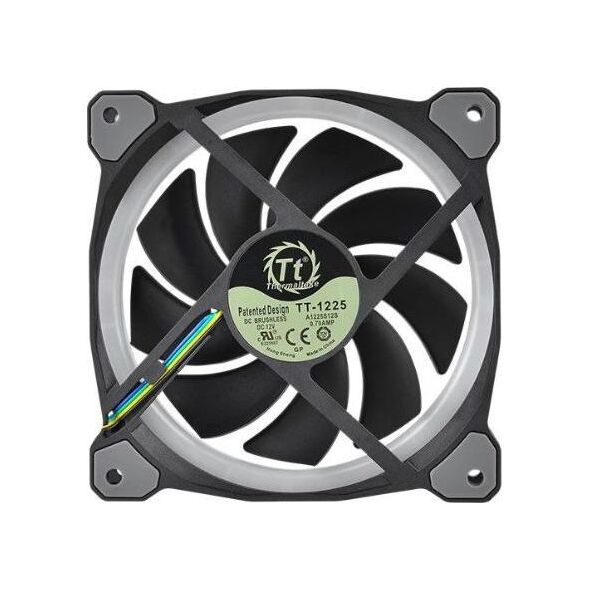 Wentylator Thermaltake Riing Plus 12 RGB 3-pack + Hub + 3 paski LED (CL-F076-PL12SW-A)