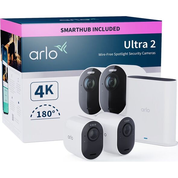 Kamera IP Arlo Arlo Ultra 2 Spotlight Camera 4K Set of 2
