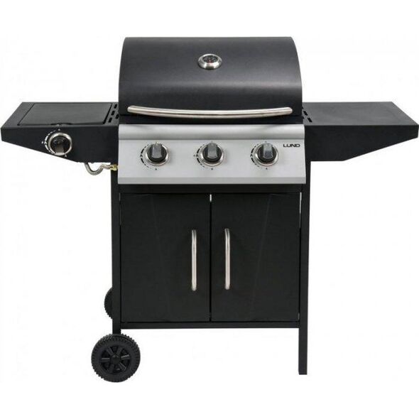 Lund 99642 Grill ogrodowy gazowy 12.8 kW 54 cm x 40 cm