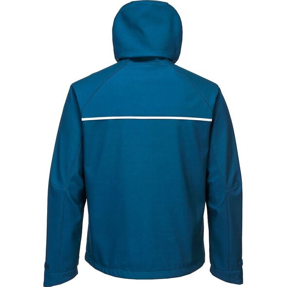 Portwest DX474 - Kurtka DX4 Softshell oddychający, wodoodporny i wiatroszczelny, tkanina ripstop, 92% Poliester, 8% Elastan, 6 - niebieski metro L