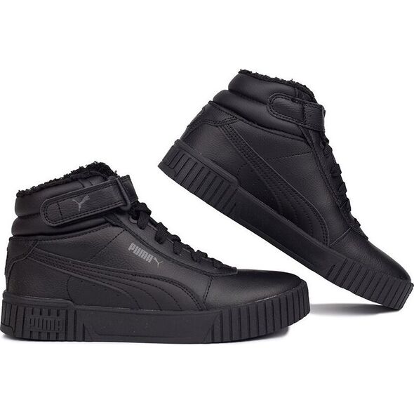 Puma Buty dla dzieci Puma Carina 2.0 Mid WTR czarne 387380 01 38
