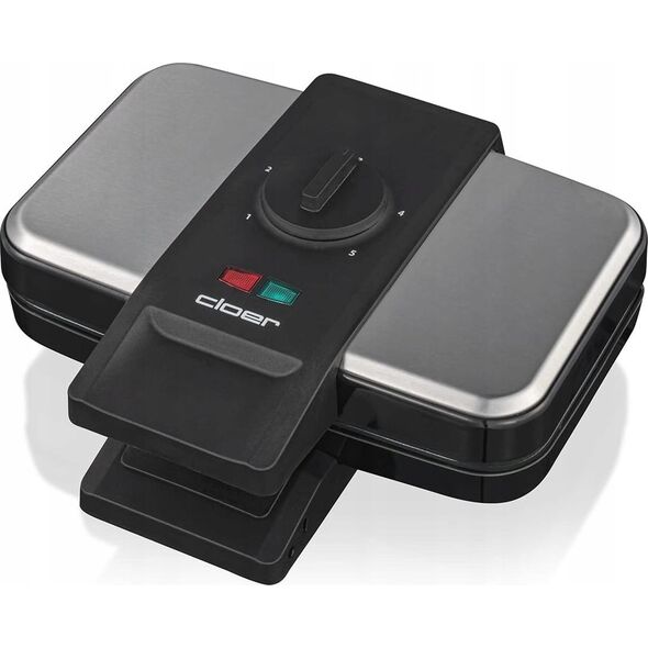 Cloer Cloer Brussels waffle iron 1459 c2 heavy (stainless steel/black, 1,000 watts)