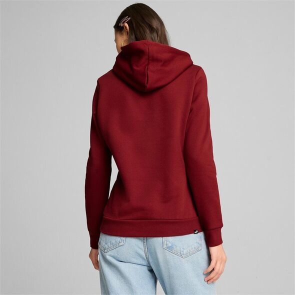 Puma Bluza damska Puma Ess  Logo LAB Hoodie FL bordowa 682987 13 L