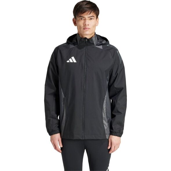 Kurtka męska Adidas Kurtka męska adidas Tiro 24 Competition All-Weather czarna IJ8343 L