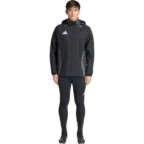 Kurtka męska Adidas Kurtka męska adidas Tiro 24 Competition All-Weather czarna IJ8343 L