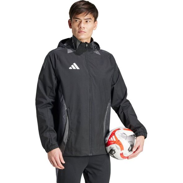 Kurtka męska Adidas Kurtka męska adidas Tiro 24 Competition All-Weather czarna IJ8343 L