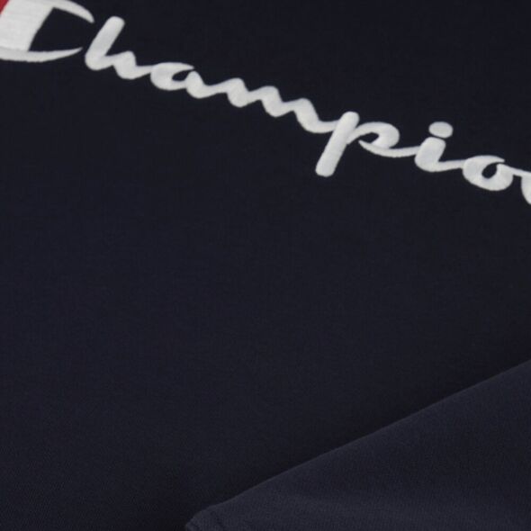 Champion Bluza męska Champion Hooded granatowa 220253 BS501 L