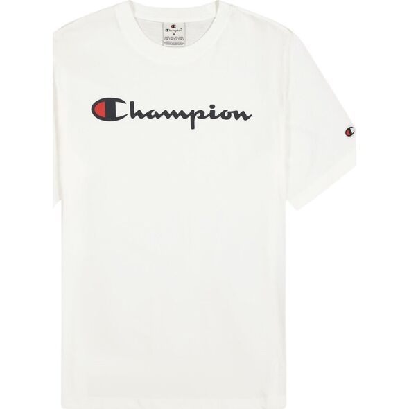 Champion Koszulka męska Champion SS Tee biała 220256 WW001 XL