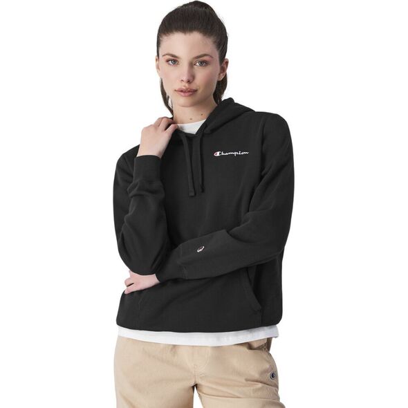 Champion Bluza damska Champion Hooded czarna 117530 KK001 M