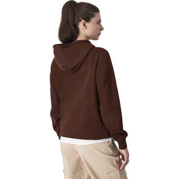 Champion Bluza damska Champion Hooded brązowa 117530 MS524 L