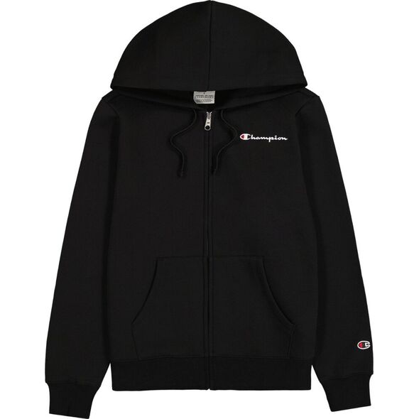 Champion Bluza damska Champion Full Zip Hoodie czarna 117531 KK001 S