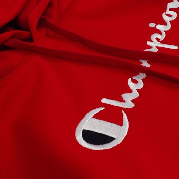 Champion Bluza męska Champion Hooded czerwona 220253 RS054 M