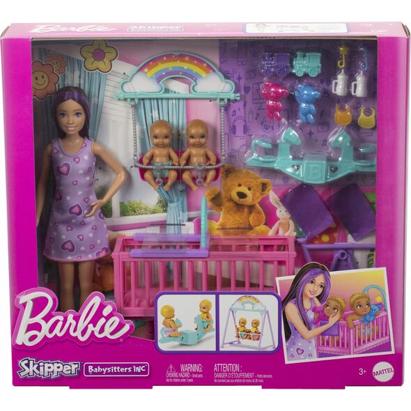 Mattel „Barbie Skipper“ auklės rinkinys