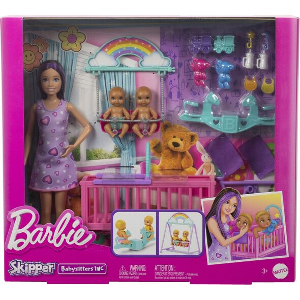 Mattel „Barbie Skipper“ auklės rinkinys