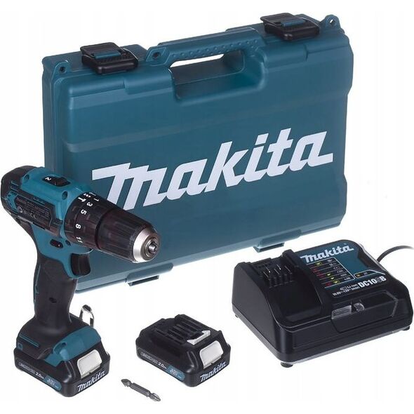 Wiertarko-wkrętarka Makita HP333DSAE 12 V 2 x akumulator 2 Ah