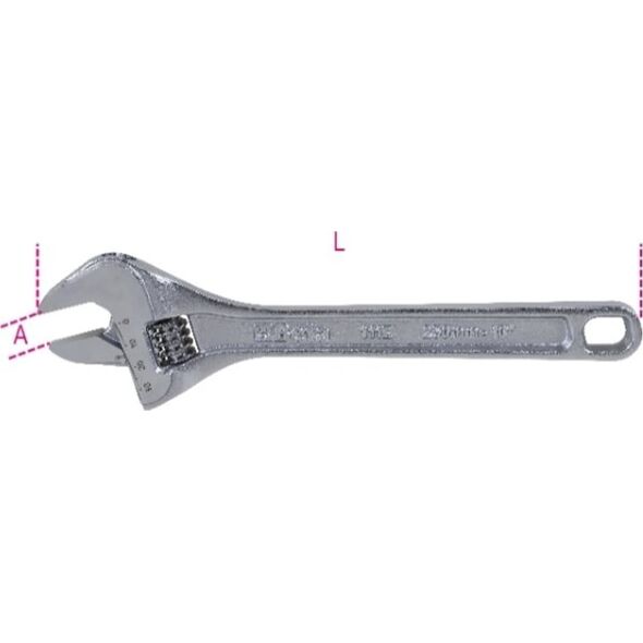 BETA Klucz płaski nastawny 200 mm, 111E Beta