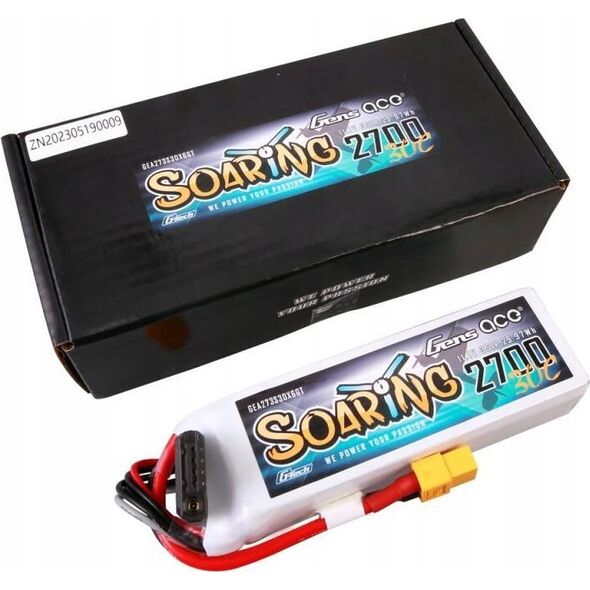 Akumulator Gens Ace Akumulator Gens ace G-Tech Soaring 2700mAh 11.1V 30C 3S1P LiPo Battery