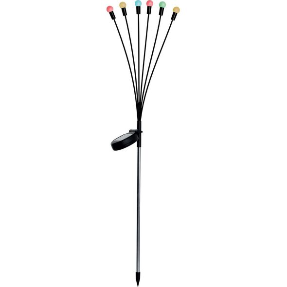 Saska Garden LAMPA SOLARNA TAŃCZĄCE NA WIETRZE KULECZKI KOLOROWE 6 LED 72CM