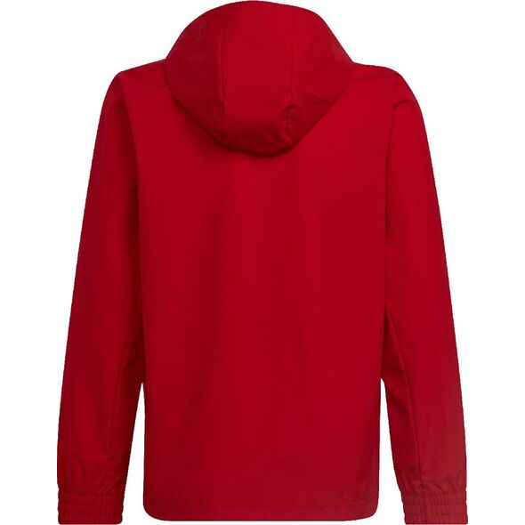 Kurtka dla dzieci adidas Entrada 22 All-Weather czerwona IK4013 176cm