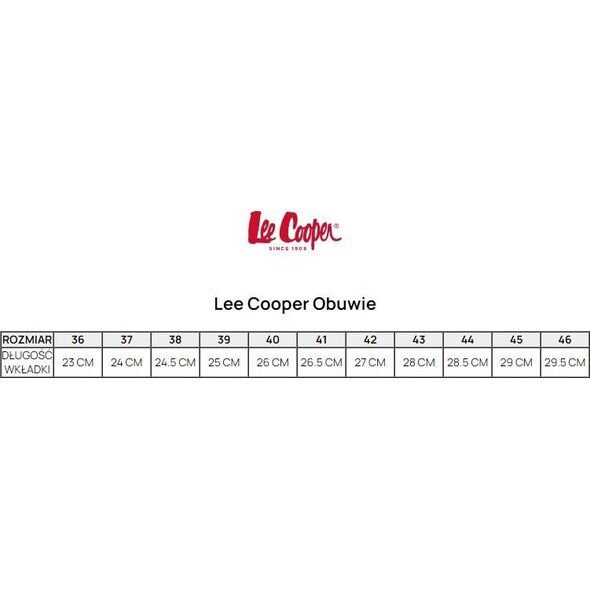 Buty damskie Lee Cooper czarno-różowe LCJ-24-01-2932LA 38