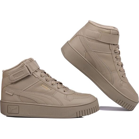 Buty damskie Puma Carina Street Mid WTR beżowe 398050 03 40