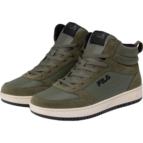 Buty męskie Fila Rega S mid oliwkowe FFM0367 60017 42