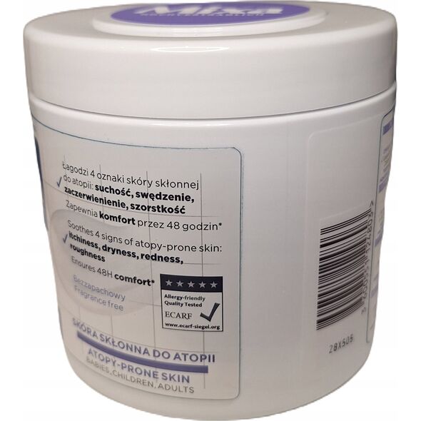 MIXA_Panthenol Comfort łagodzący krem do twarzy i ciała dla skóry atopowej 400ml