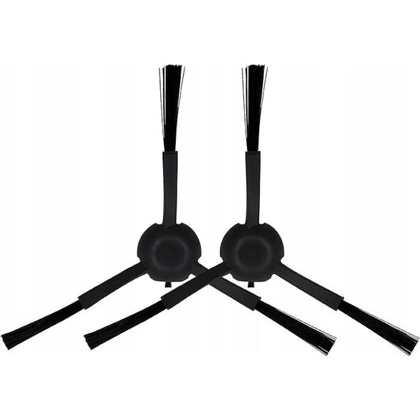 2x Szczotka Szczoteczka Boczna Czyszcząca Xiaomi Mi Robot Mop 1c Stytj01zhm / Czarny