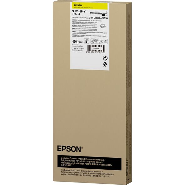 Brother Epson SJIC48P-Y nabój z tuszem 1 szt. Oryginalny Żółty