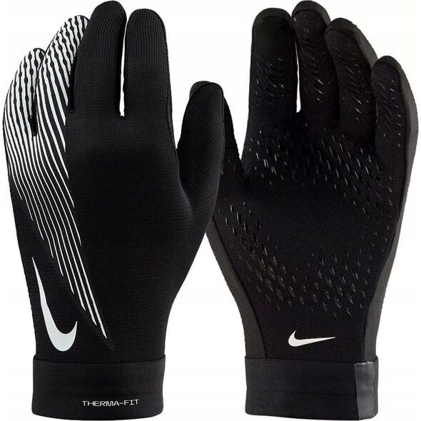 Rękawiczki Nike Academy Therma-FIT czarno-białe HF0546 011 S