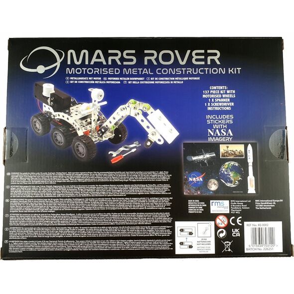 galeria NASA metalowy konstruktor z silnikiem 03120