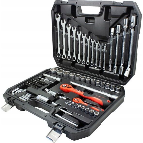 Zestaw narzędzi 89el. 1/4" 1/2" (6-kątny) (4-32mm)