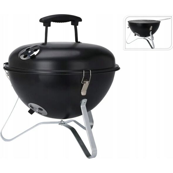 ProGarden Grill kulisty, 37 cm, czarny Lumarko!