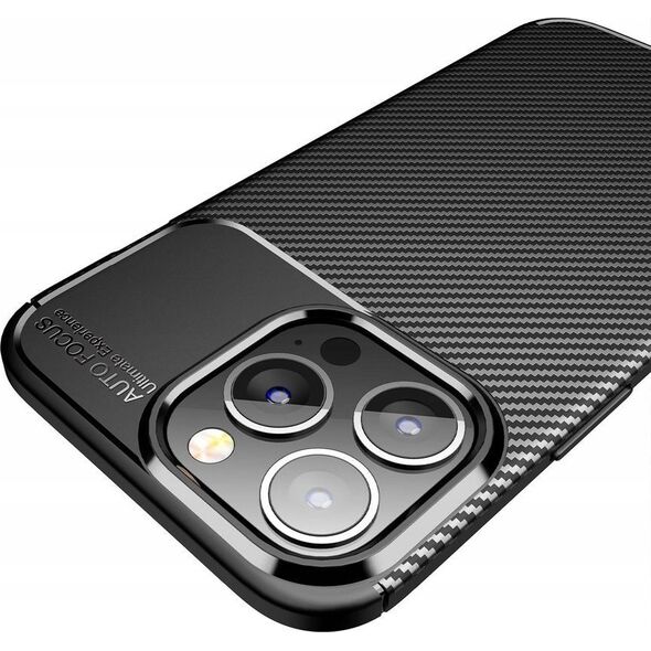 ForCell Futerał CARBON PREMIUM do XIAOMI Redmi Note 9 czarny