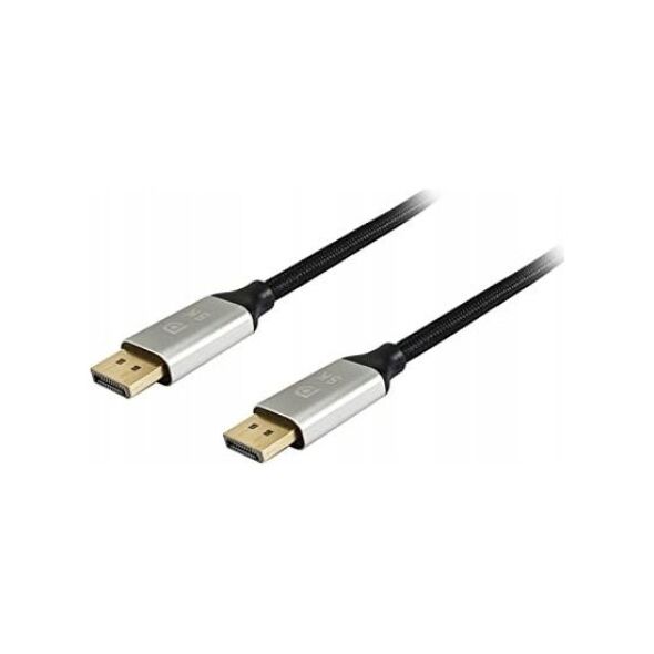 Equip 119263 kabel DisplayPort 3 m Aluminium, Czarny