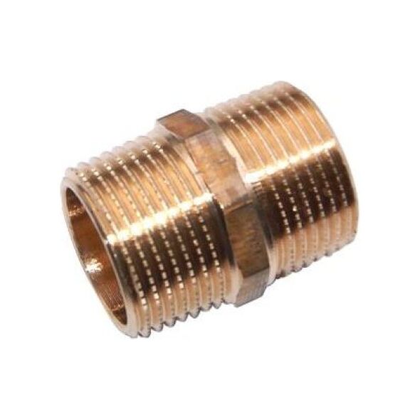 Viega Nypel podwójny 5/4" brąz - 269135
