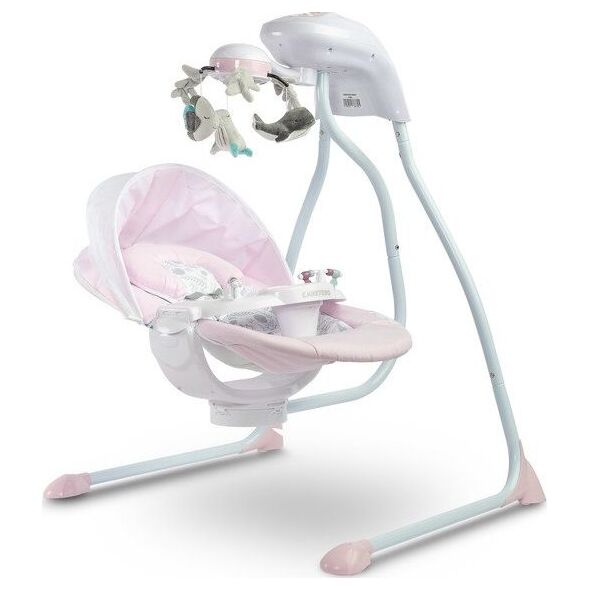 Caretero Huśtawka elektryczna Raffi Pink (TERO-8092)