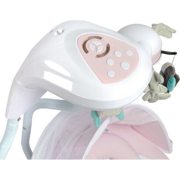 Caretero Huśtawka elektryczna Raffi Pink (TERO-8092)