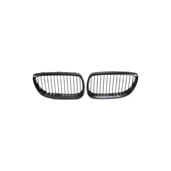 MTuning Grill sportowy pojedyncze żeberka Gloss Black BMW 3 E92 E93 przed liftem 2005-2010